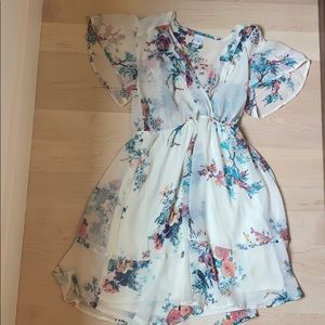 BP XS Floral Dress